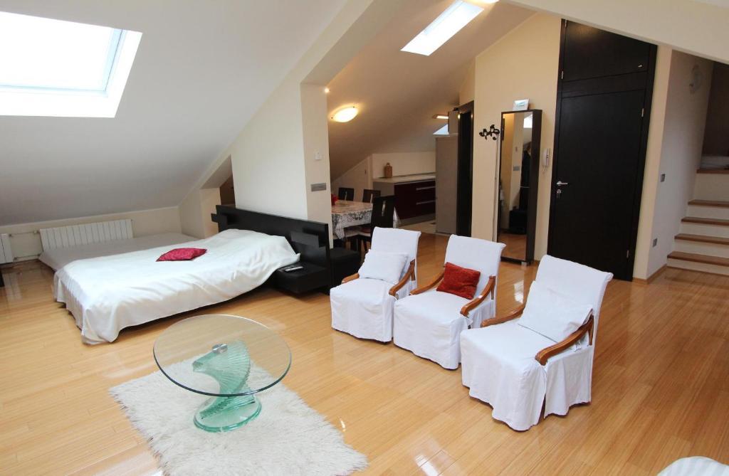 Apartments Villa Mattossi Rovinj Rum bild